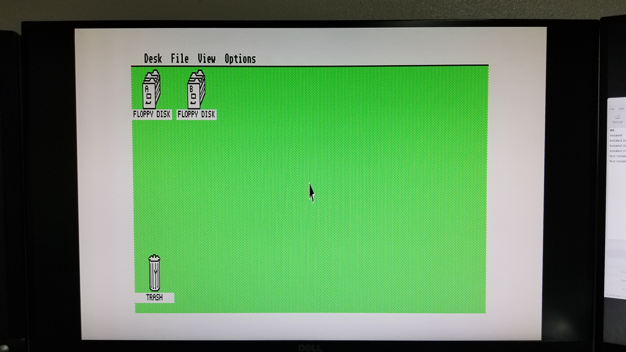 Atari 1040STe connected via SCART cable that gives black screen with 130XE